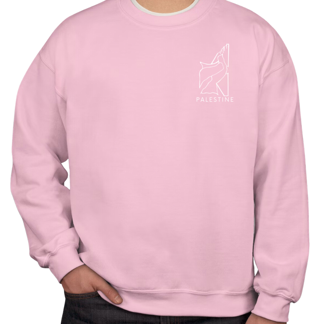 Embroidered Palestinian Liberation Crewneck