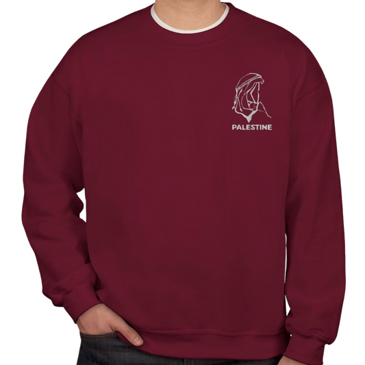 Embroidered Palestinian Identity Crewneck